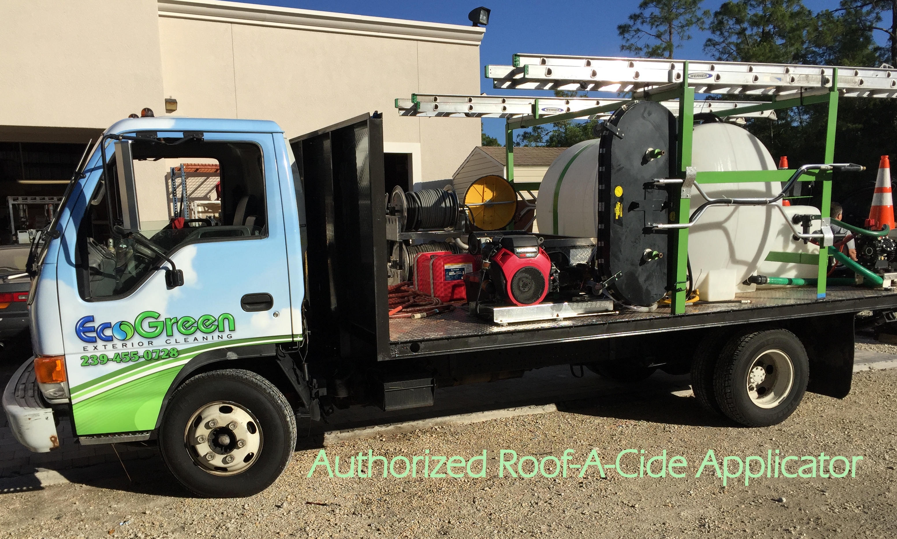 roof cleaning equipment, high volume chemical pumps,